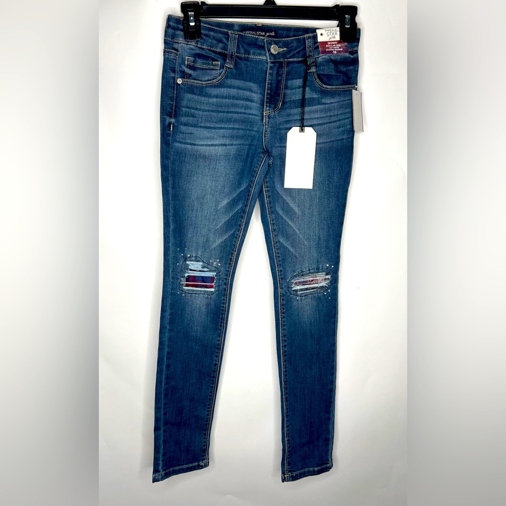 New with tags Girls Blue Jeans Size 10 Brand: Imperial Star